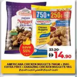 Lulu Hypermarket AMERICANA Chicken Nuggets offer
