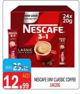 United Hypermarket NESCAFE Coffee 3in1 offer