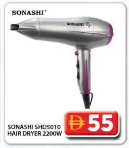 Grand Hyper Market SONASHI Hair Appliances offer