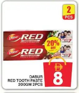 Grand Hyper Market DABUR RED Toothpaste offer