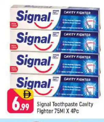 Shaklan SIGNAL Toothpaste offer