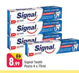 Shaklan SIGNAL Toothpaste offer