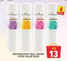 Grand Hyper Market Enchanteur Talcum Powder offer