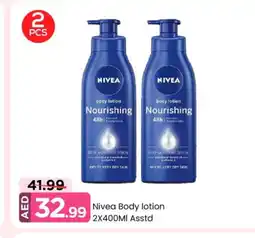 Mark & Save Nivea Body Lotion & Cream offer
