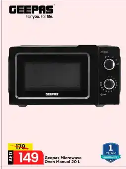 Mark & Save GEEPAS Microwave Oven offer