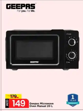 Mark & Save GEEPAS Microwave Oven offer