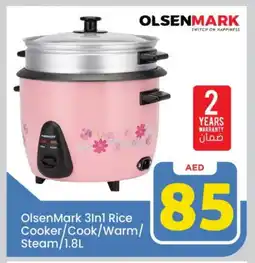 Mark & Save OLSENMARK Rice Cooker offer