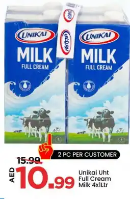 Mark & Save UNIKAI Long Life / UHT Milk offer