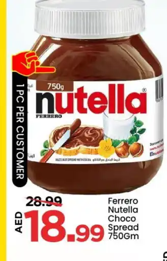 Mark & Save NUTELLA Chocolate Spread offer