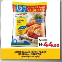 Lulu Hypermarket AMERICANA Chicken Fillet offer