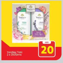 Mark & Save YARDLEY Talcum Powder offer