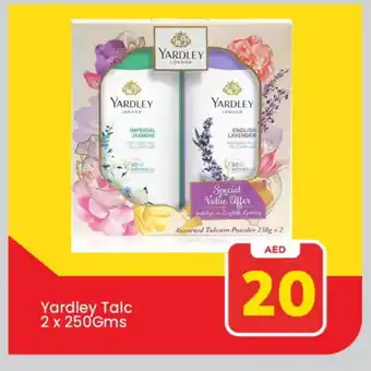 Mark & Save YARDLEY Talcum Powder offer