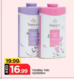 Mark & Save YARDLEY Talcum Powder offer