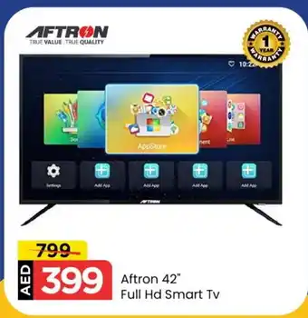 Mark & Save AFTRON Smart TV offer
