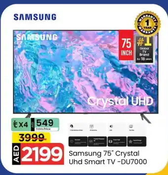 Mark & Save SAMSUNG Smart TV offer