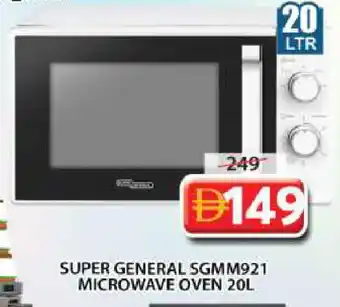 Grand Hyper Market SUPER GENERAL Microwave Oven offer