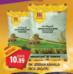 Al Madina RK Jeerakasala Rice offer