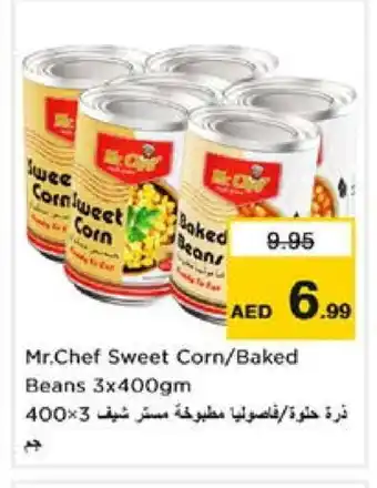 Nesto MR.CHEF Baked Beans offer