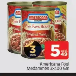 Al Madina AMERICANA Fava Beans offer