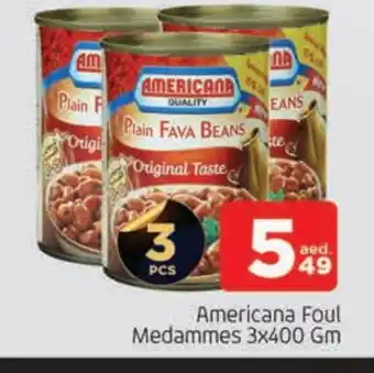 Al Madina AMERICANA Fava Beans offer