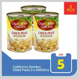 Mark & Save CALIFORNIA GARDEN Chick Peas offer