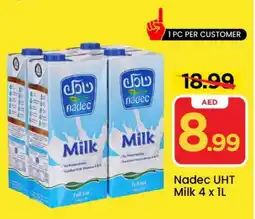 Mark & Save NADEC Long Life / UHT Milk offer