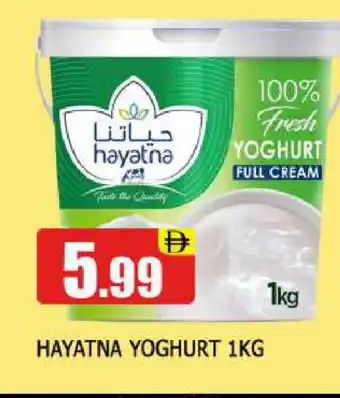 Al Madina HAYATNA Yoghurt offer