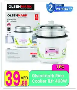 Everyday Center OLSENMARK Rice Cooker offer