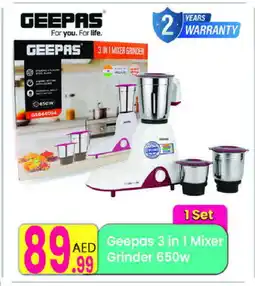 Everyday Center GEEPAS Mixer / Grinder offer