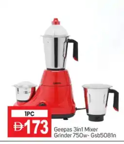 Talal Market GEEPAS Mixer / Grinder offer