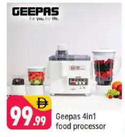 Shaklan GEEPAS Food Processor offer