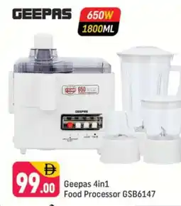 Shaklan GEEPAS Food Processor offer