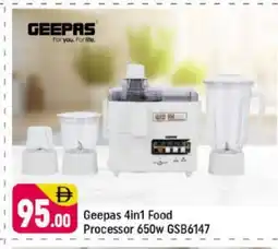 Shaklan GEEPAS Food Processor offer