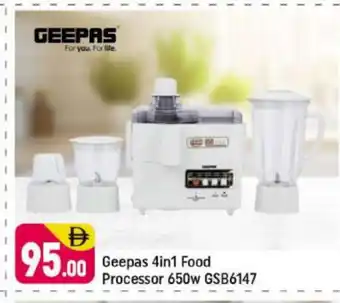 Shaklan GEEPAS Food Processor offer