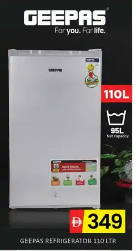Mango Hypermarket LLC GEEPAS Refrigerator offer