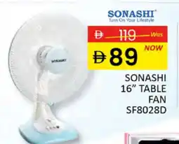 Al Madina SONASHI Fan offer