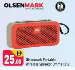 Shaklan OLSENMARK Speaker offer