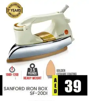 Al Madina SANFORD Ironbox offer