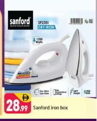 Shaklan SANFORD Ironbox offer
