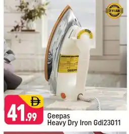 Shaklan GEEPAS Ironbox offer