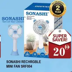 Al Madina SONASHI Fan offer