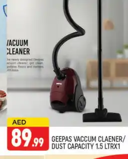 Al Madina GEEPAS Vacuum Cleaner offer