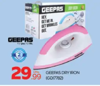 Al Madina GEEPAS Ironbox offer