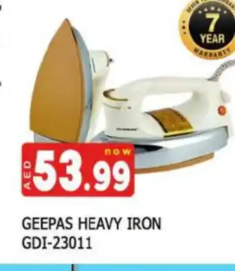 Al Madina GEEPAS Ironbox offer