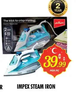 Night to Night Hypermarket IMPEX Ironbox offer