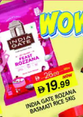 Mango Hypermarket LLC INDIA GATE Basmati / Biryani Rice offer