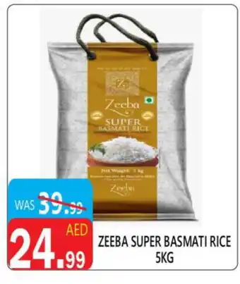 United Hypermarket ZEEBA Basmati / Biryani Rice offer