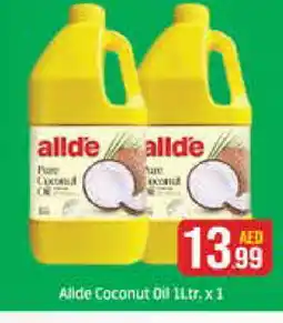 Al Madina ALLDE Coconut Oil offer