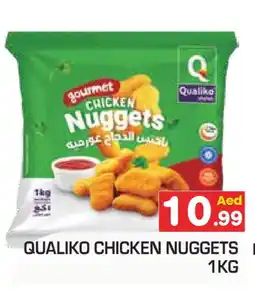 Baniyas Spike Hypermarket QUALIKO Chicken Nuggets offer