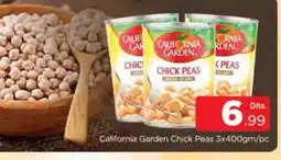 Al Madina CALIFORNIA GARDEN Chick Peas offer